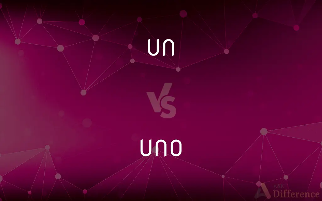 UN vs. UNO — What's the Difference?