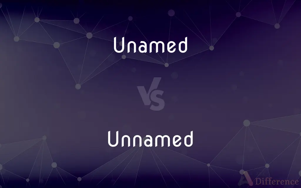 Unamed vs. Unnamed — Which is Correct Spelling?