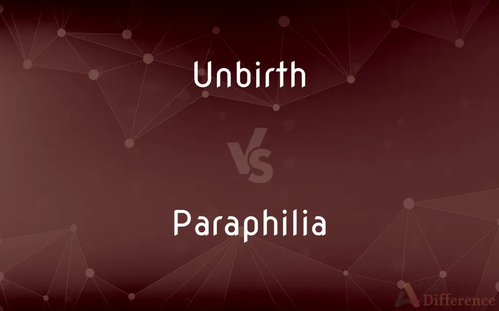 Unbirth vs. Paraphilia — Which is Correct Spelling?