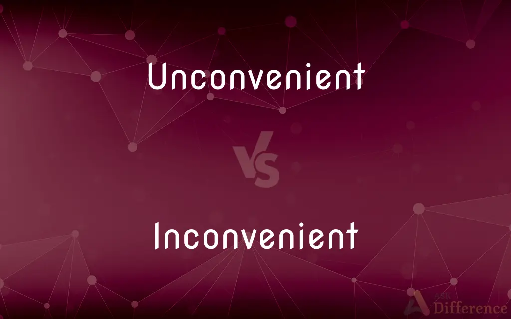 Unconvenient vs. Inconvenient — Which is Correct Spelling?