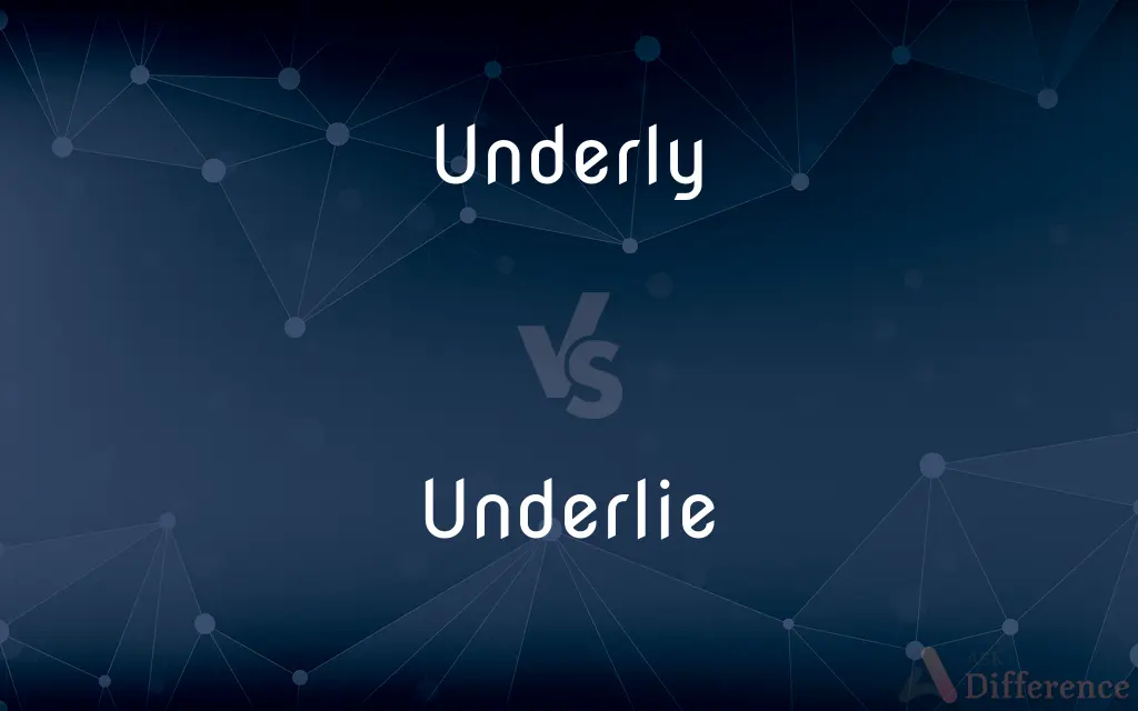 Underly vs. Underlie — Which is Correct Spelling?