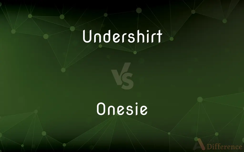 Undershirt vs. Onesie — What's the Difference?