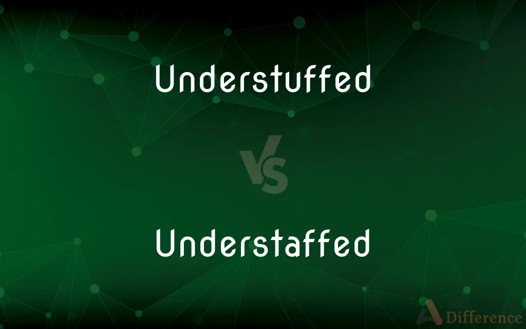 Understuffed vs. Understaffed — What's the Difference?