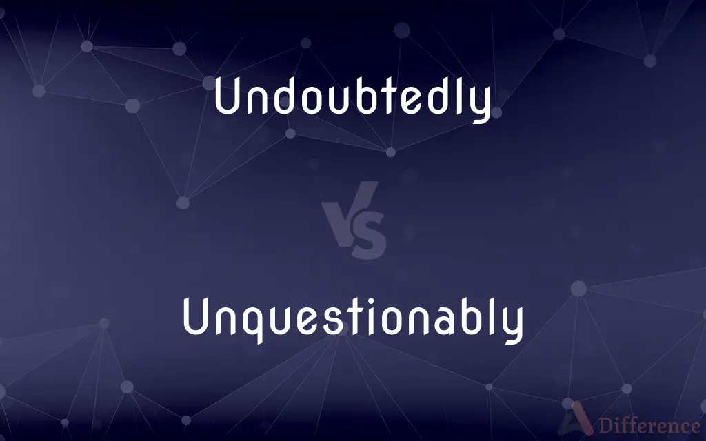 Undoubtedly vs. Unquestionably — What's the Difference?