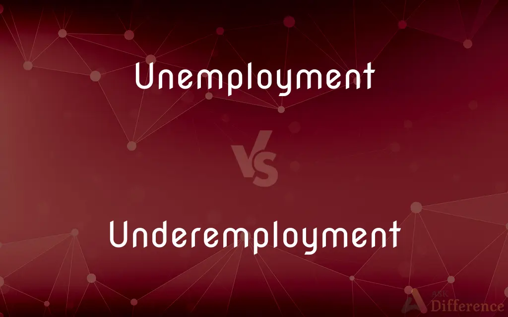 Unemployment vs. Underemployment — What's the Difference?