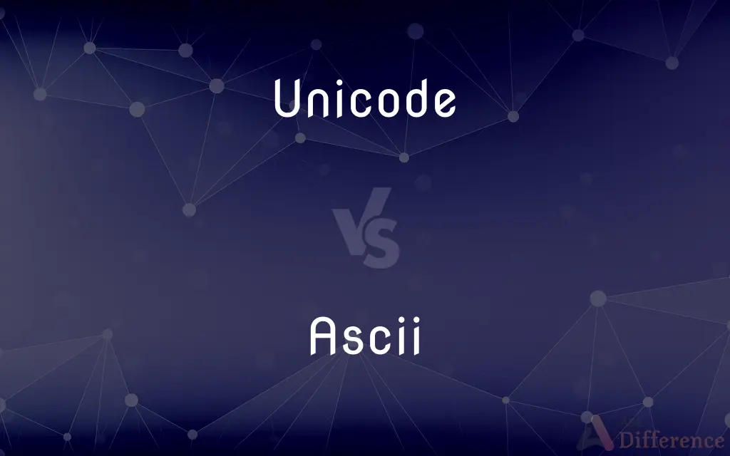 Unicode vs. Ascii — What's the Difference?