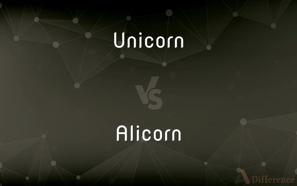Unicorn vs. Alicorn — What's the Difference?