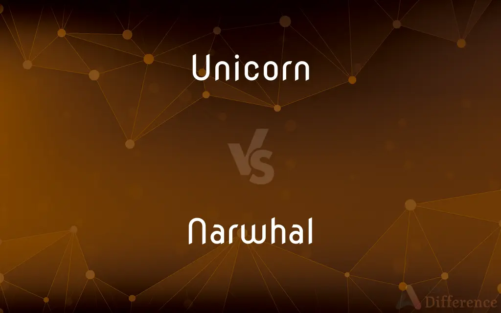 Unicorn vs. Narwhal — What's the Difference?