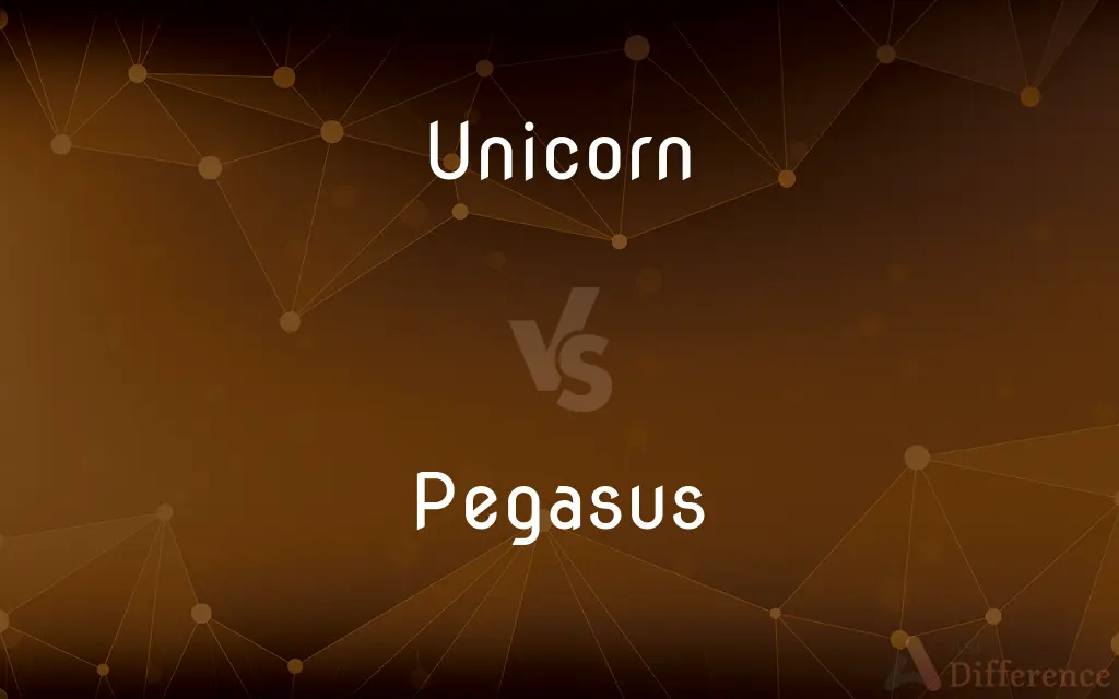 Unicorn vs. Pegasus — What's the Difference?