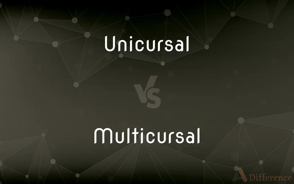 Unicursal vs. Multicursal — What's the Difference?