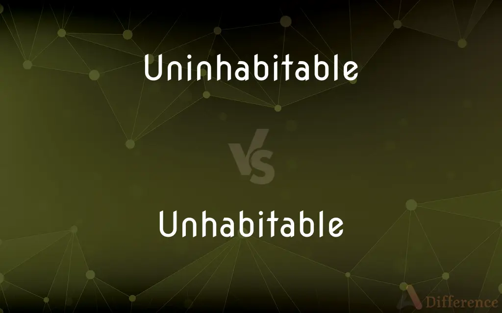 Uninhabitable vs. Unhabitable — Which is Correct Spelling?