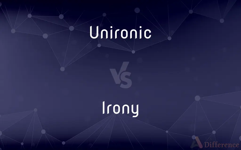 Unironic vs. Irony — What's the Difference?