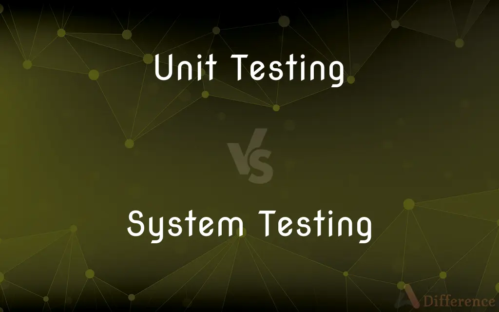 Unit Testing vs. System Testing — What's the Difference?