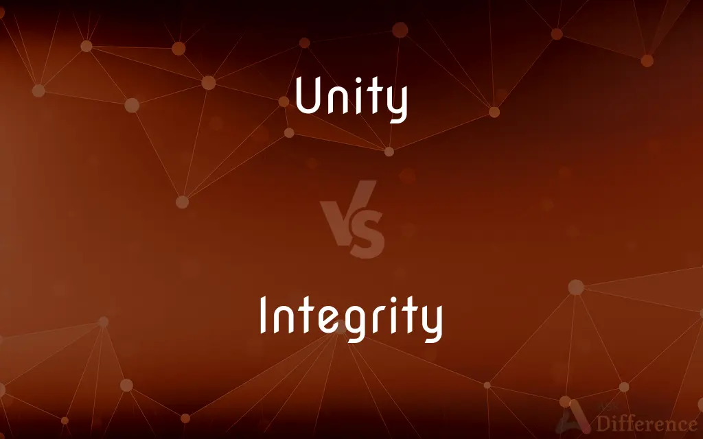 Unity vs. Integrity — What's the Difference?
