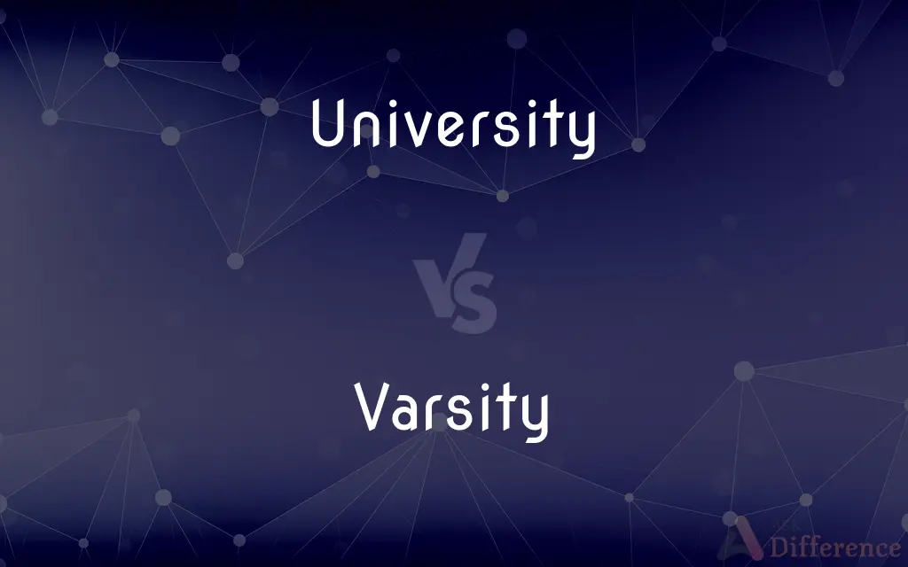 University vs. Varsity — What's the Difference?