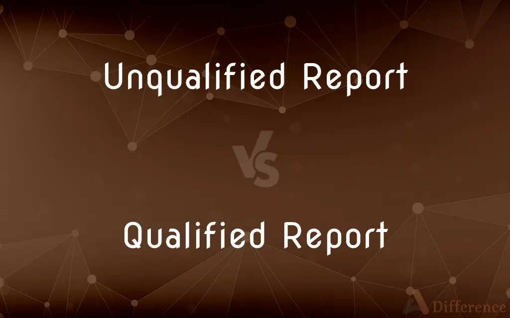 Unqualified Report vs. Qualified Report — What's the Difference?