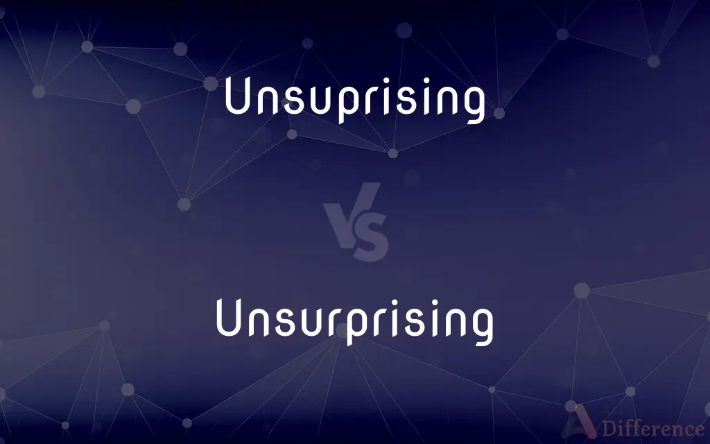 Unsuprising vs. Unsurprising — Which is Correct Spelling?