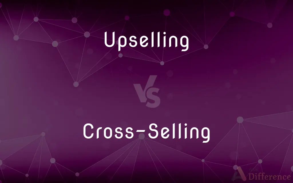 Upselling vs. Cross-Selling — What's the Difference?