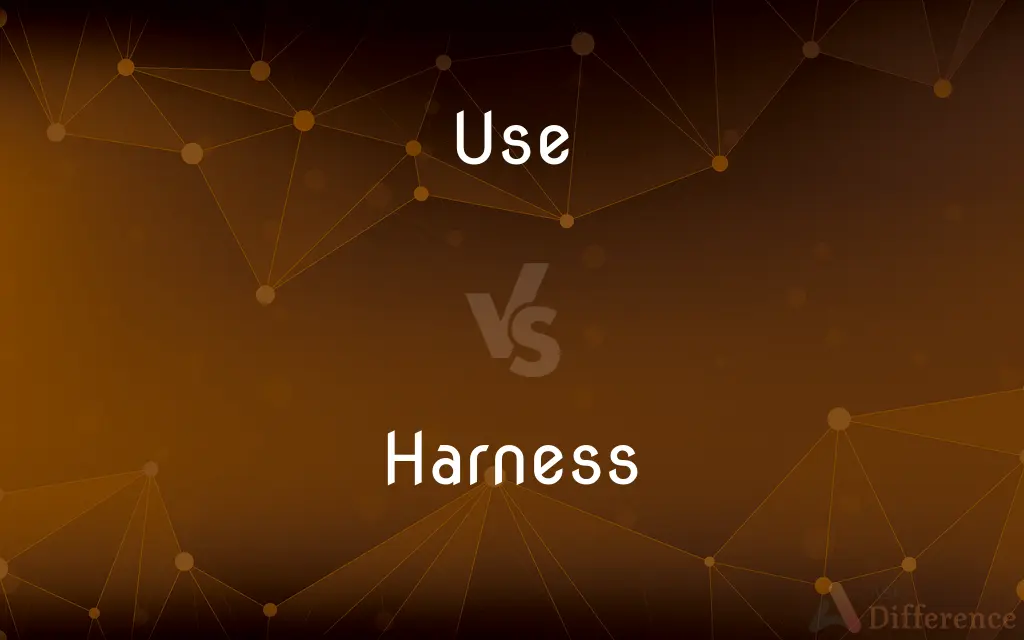 Use vs. Harness — What's the Difference?
