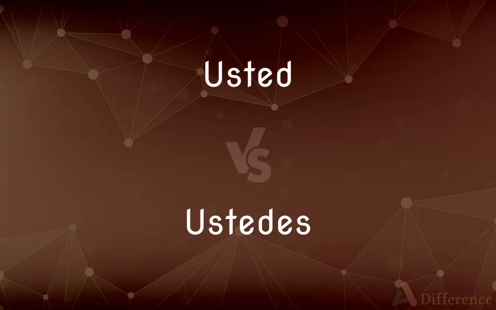 Usted vs. Ustedes — What's the Difference?