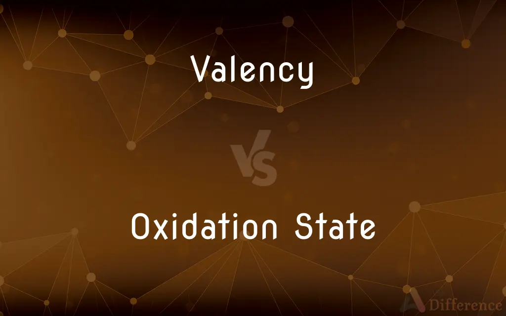 Valency vs. Oxidation State — What's the Difference?