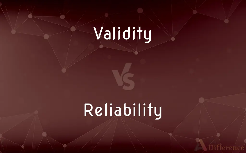 Validity vs. Reliability — What's the Difference?