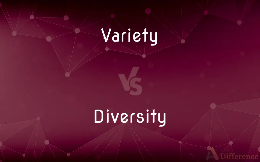 Variety vs. Diversity — What's the Difference?