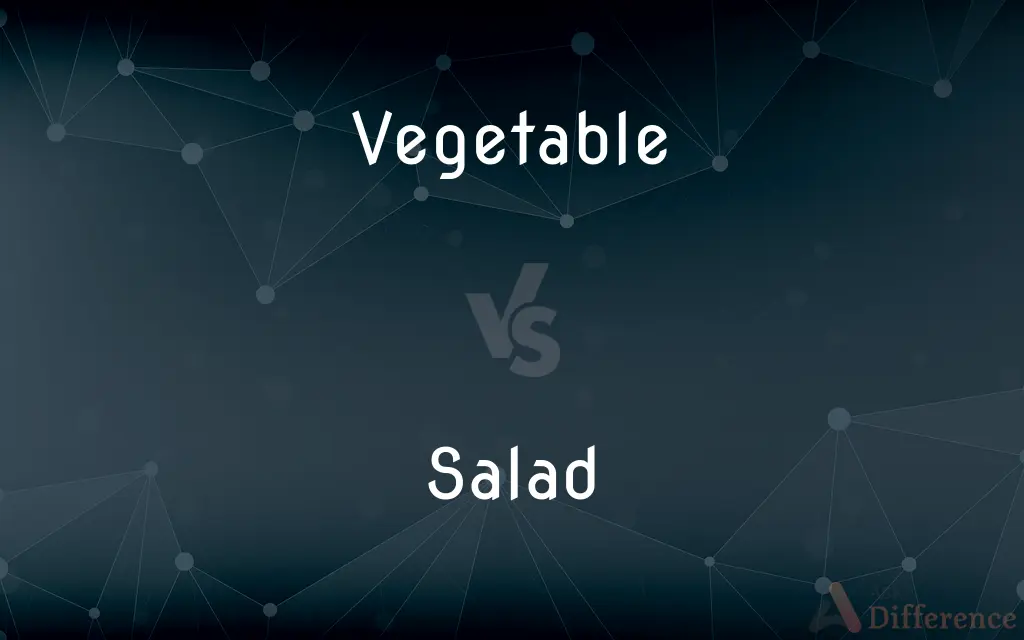 Vegetable vs. Salad — What's the Difference?