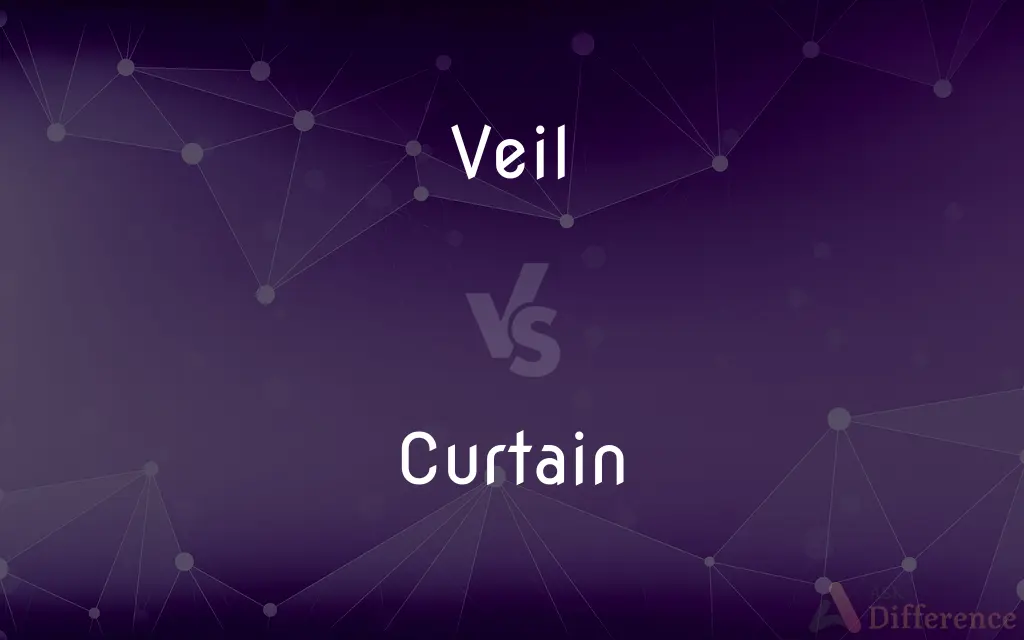 Veil vs. Curtain — What's the Difference?