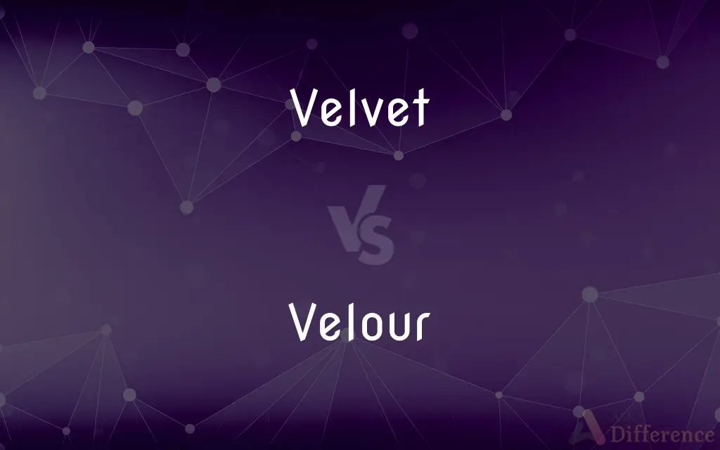 Velvet vs. Velour — What's the Difference?