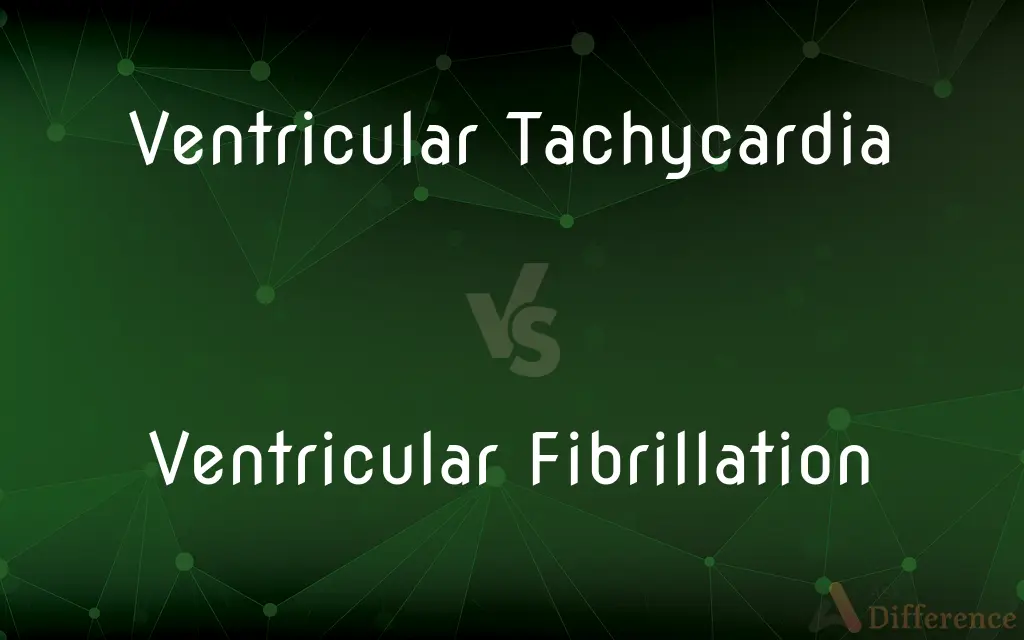 Ventricular Tachycardia vs. Ventricular Fibrillation — What's the Difference?