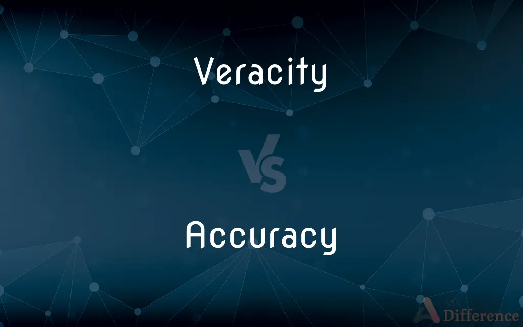 Veracity vs. Accuracy — What's the Difference?