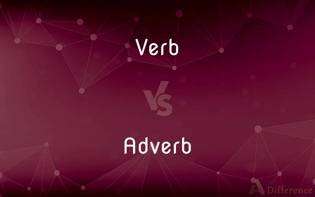 Verb vs. Adverb — What's the Difference?