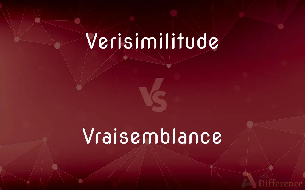 Verisimilitude vs. Vraisemblance — What's the Difference?