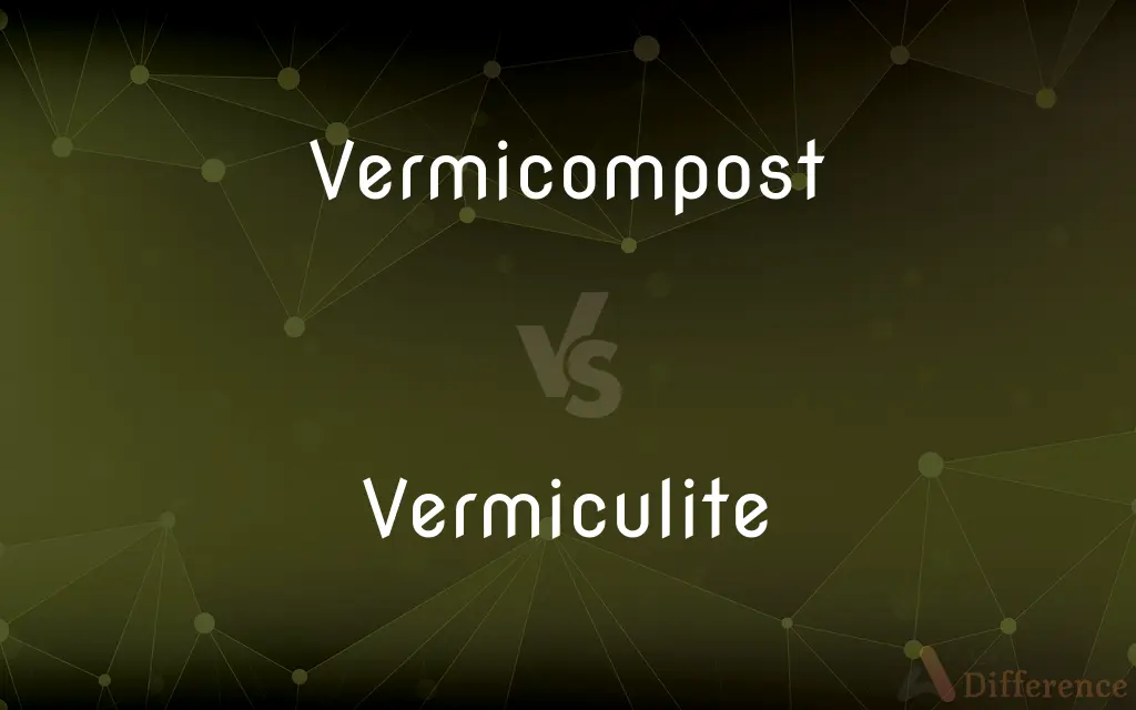 Vermicompost vs. Vermiculite — What's the Difference?