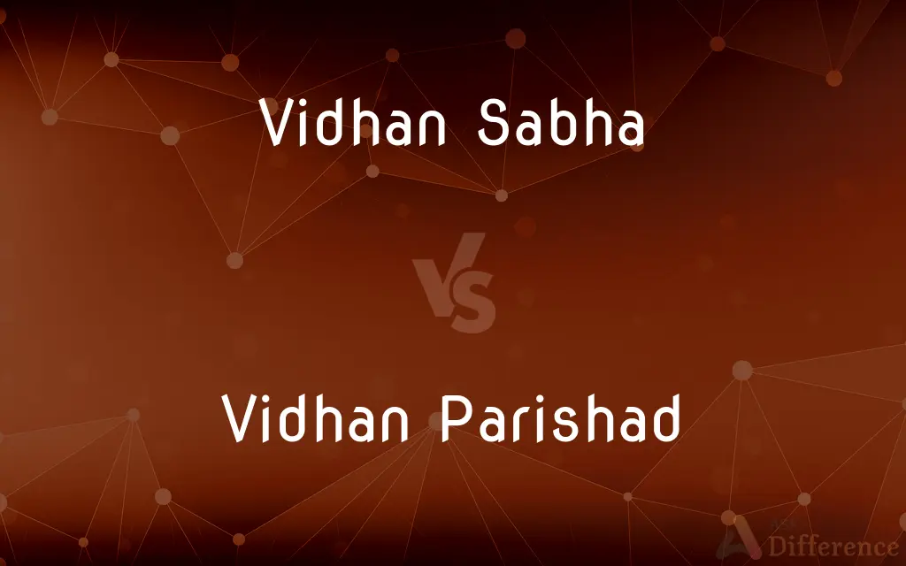 Vidhan Sabha vs. Vidhan Parishad — What's the Difference?