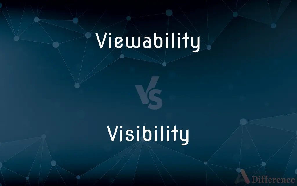 Viewability vs. Visibility — What's the Difference?