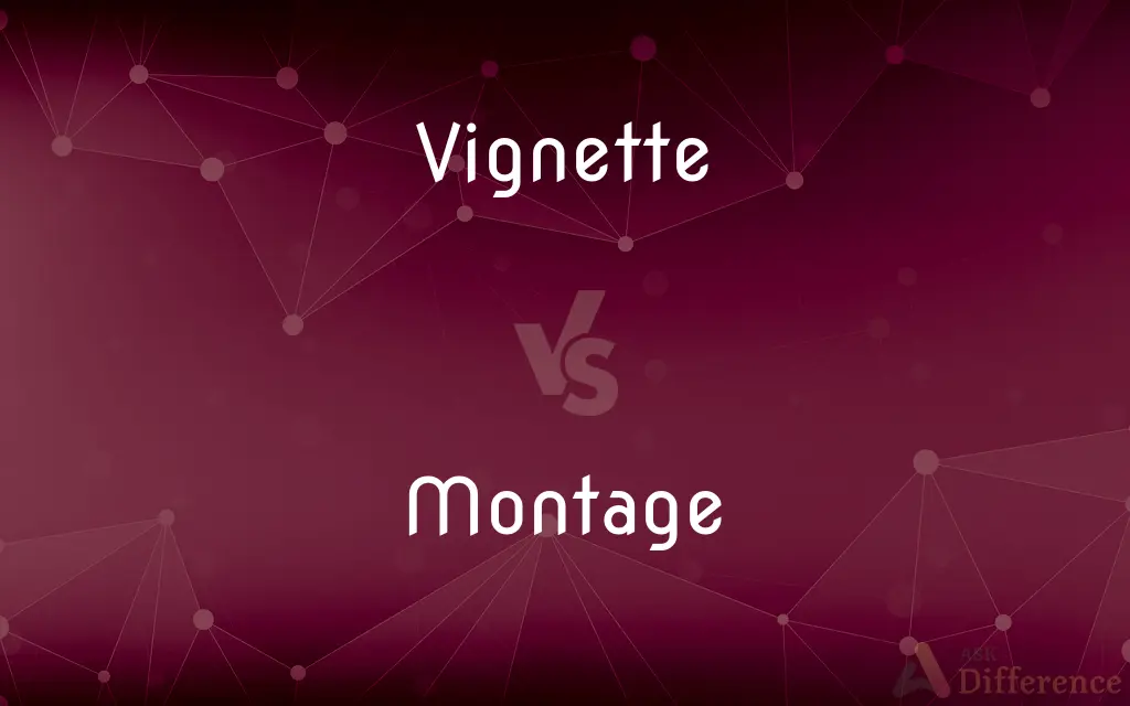 Vignette vs. Montage — What's the Difference?