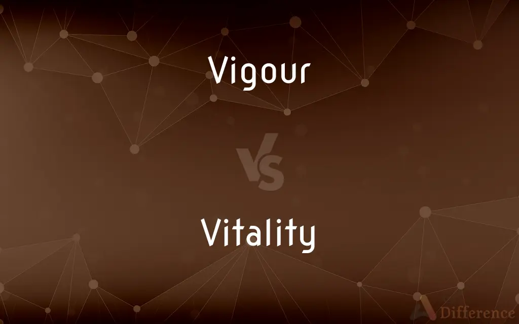 Vigour vs. Vitality — What's the Difference?
