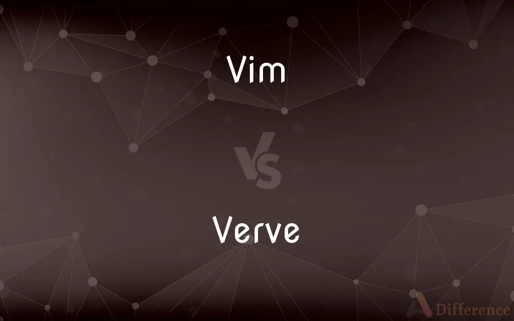Vim vs. Verve — What's the Difference?