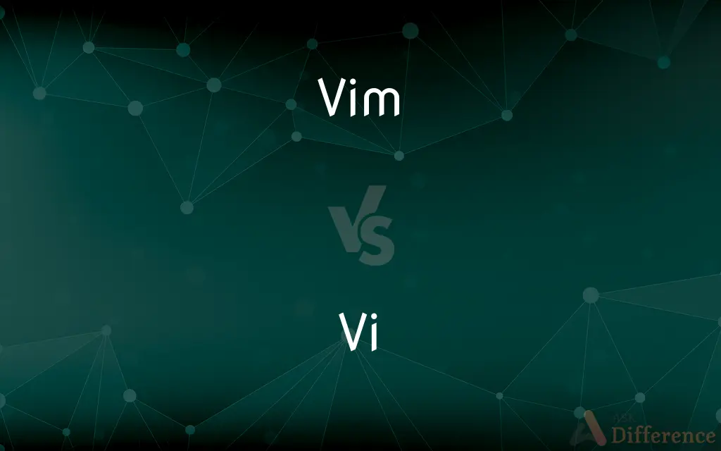 Vim vs. Vi — What's the Difference?
