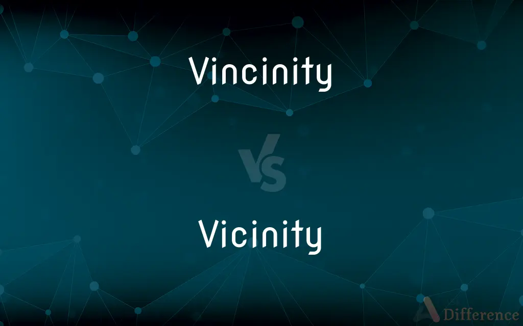 Vincinity vs. Vicinity — Which is Correct Spelling?