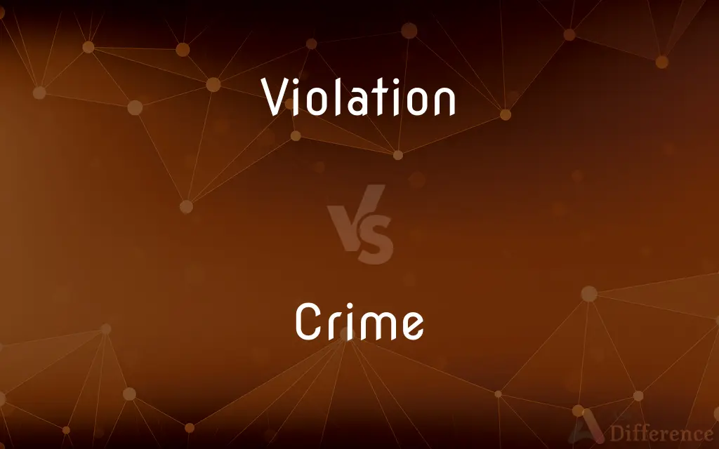Violation vs. Crime — What's the Difference?