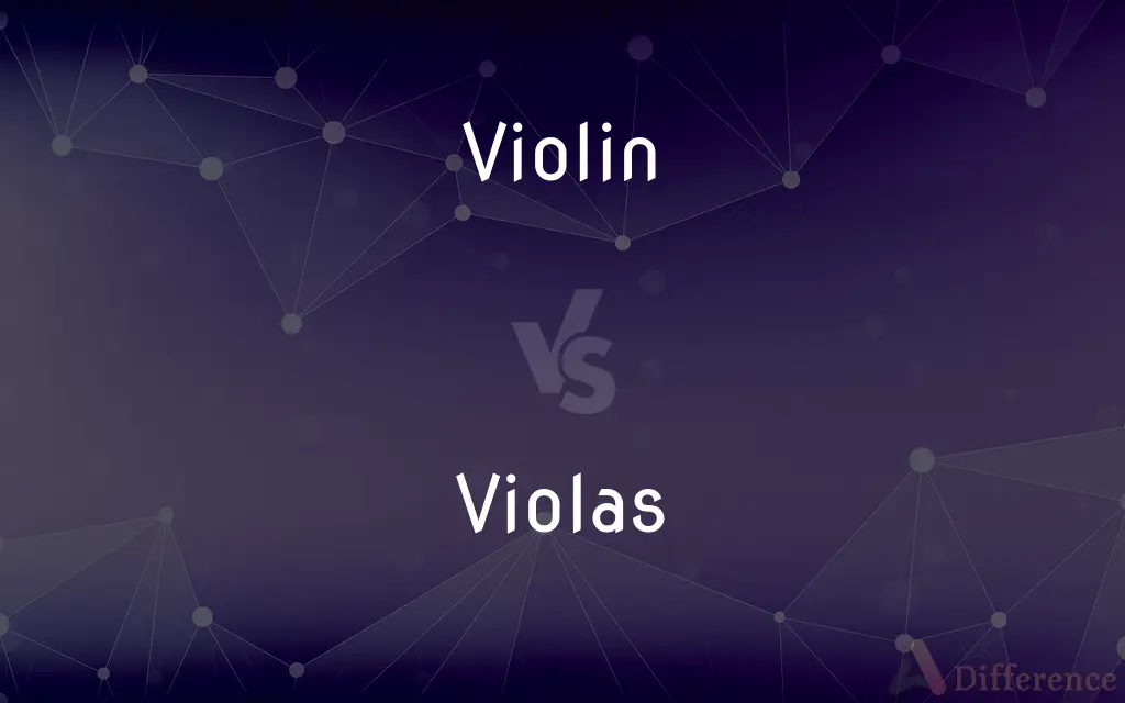 Violin vs. Violas — What's the Difference?