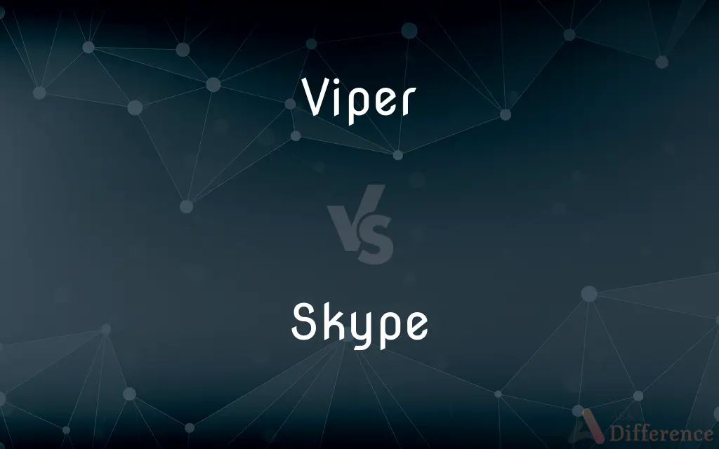 Viper vs. Skype — What's the Difference?