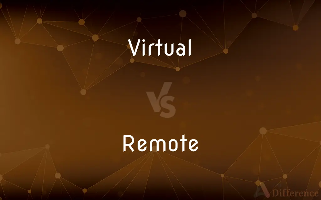 Virtual vs. Remote — What's the Difference?