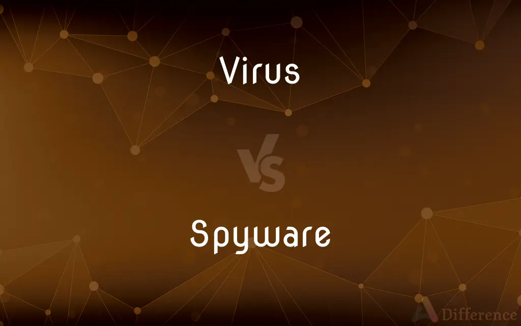 Virus vs. Spyware — What's the Difference?