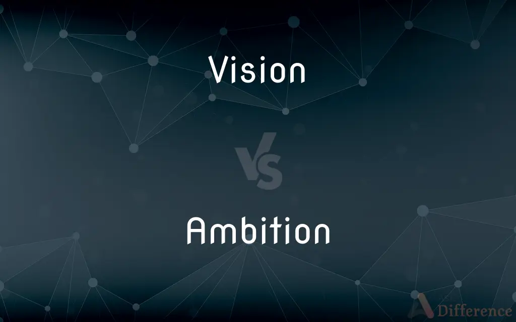 Vision vs. Ambition — What's the Difference?