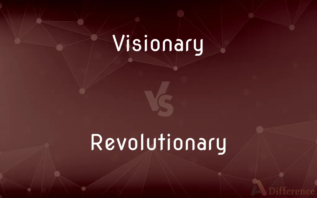 Visionary vs. Revolutionary — What's the Difference?
