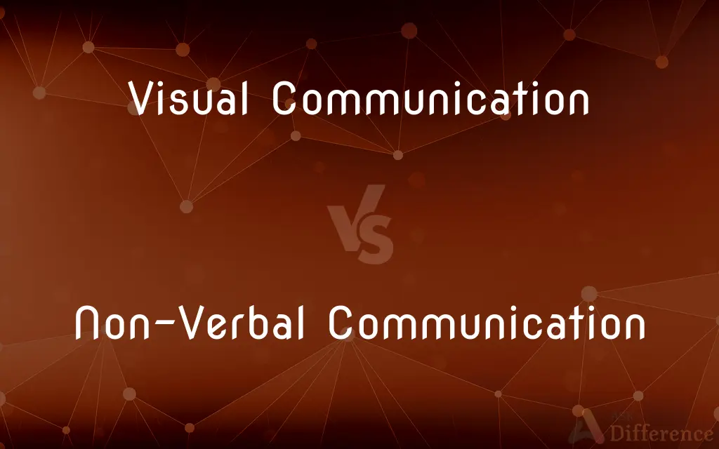 Visual Communication vs. Non-Verbal Communication — What's the Difference?